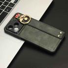 For Realme C53 4G / Narzo N53 Wristband Leather Back Phone Case(Green) - 2