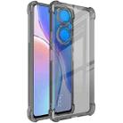 For Huawei nova 11i / maimang 20 5G imak Shockproof Airbag TPU Phone Case(Transparent Black) - 1