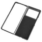 For Tecno Phantom V Fold2 Litchi Texture Card Slots Back Cover Phone Case(Black) - 3