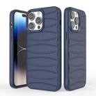 For iPhone 14 Pro Multi-tuyere Powerful Heat Dissipation Phone Case(Blue) - 1