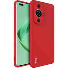 For Huawei nova 11 Pro / nova 11 Ultra imak UC-4 Series Straight Edge TPU Phone Case(Red) - 1