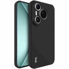 For Huawei Pura 70 imak UC-4 Series Straight Edge TPU Phone Case(Black) - 1