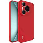 For Huawei Pura 70 imak UC-4 Series Straight Edge TPU Phone Case(Red) - 1