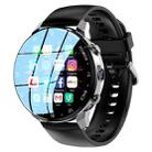 A3 1.43 inch IP67 Waterproof 4G Android 8.1 Smart Watch Support Face Recognition / GPS, Specification:4G+128G(Black) - 1