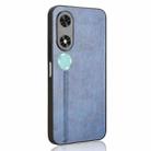 For Honor Play9C Cow Pattern Sewing Back Cover Phone Case(Blue) - 3