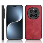 For Honor Magic7 Pro Cow Pattern Sewing Back Cover Phone Case(Red) - 1