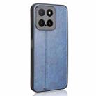 For Honor X5b / Honor X5b Plus Cow Pattern Sewing Back Cover Phone Case(Blue) - 3