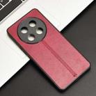 For Honor X60 Pro / X9c / Magic7 Lite Cow Pattern Sewing Back Cover Phone Case(Red) - 2