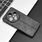 For OPPO Find X8 Pro Cow Pattern Sewing Back Cover Phone Case(Black) - 2