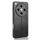 For OPPO Find X8 Pro Cow Pattern Sewing Back Cover Phone Case(Black) - 3