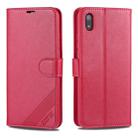 For Xiaomi Redmi 7A AZNS Sheepskin Texture Horizontal Flip Leather Case with Holder & Card Slots & Wallet(Red) - 1