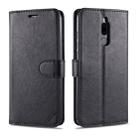 For Xiaomi Redmi 8 / 8A AZNS Sheepskin Texture Horizontal Flip Leather Case with Holder & Card Slots & Wallet(Black) - 1