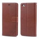 For Xiaomi Redmi Go AZNS Sheepskin Texture Horizontal Flip Leather Case with Holder & Card Slots & Wallet(Brown) - 1