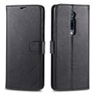 For Xiaomi Redmi K20 / K20 Pro AZNS Sheepskin Texture Horizontal Flip Leather Case with Holder & Card Slots & Wallet(Black) - 1