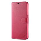 For Xiaomi Redmi K30 AZNS Sheepskin Texture Horizontal Flip Leather Case with Holder & Card Slots & Wallet(Red) - 2