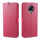 For Xiaomi Redmi K30 Pro AZNS Sheepskin Texture Horizontal Flip Leather Case with Holder & Card Slots & Wallet(Red) - 1