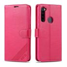 For Xiaomi Redmi Note 8 AZNS Sheepskin Texture Horizontal Flip Leather Case with Holder & Card Slots & Wallet(Red) - 1