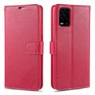 For Xiaomi 10 Lite AZNS Sheepskin Texture Horizontal Flip Leather Case with Holder & Card Slots & Wallet(Red) - 1