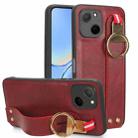 For Huawei Maimang A20 5G Wristband Leather Back Phone Case(Red) - 1