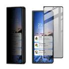 For Samsung Galaxy Z Fold5 5G imak HD Full Screen Anti-spy Tempered Glass Protective Film, Phone Case Edition - 1