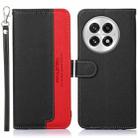 For OnePlus Nord 13 KHAZNEH Litchi Texture Leather RFID Phone Case(Black) - 1