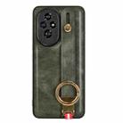 For Honor 200 5G Wristband Leather Back Phone Case(Green) - 3