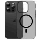 For iPhone 13 Pro High Transparency MagSafe Ice Fog Phone Case(Translucent Gray) - 1