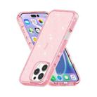 For iPhone 16 Pro Max Shockproof Terminator Glitter Powder Phone Case(Pink) - 3