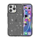 For iPhone 16 Pro Shockproof Terminator Glitter Powder Phone Case(Black) - 1