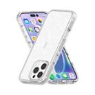 For iPhone 16 Pro Shockproof Terminator Glitter Powder Phone Case(White) - 3