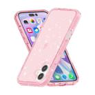 For iPhone 16 Plus Shockproof Terminator Glitter Powder Phone Case(Pink) - 3