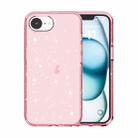 For iPhone SE 2024 Shockproof Terminator Glitter Powder Phone Case(Pink) - 1