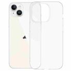 For iPhone 14 High Transparency Ice Fog Phone Case(Translucent White) - 1