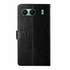 For OnePlus Nord 4 5G Y-shaped Pattern Flip Leather Phone Case(Black) - 3