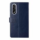 For OnePlus Nord 5 5G / Ace 5 Ultra Y-shaped Pattern Flip Leather Phone Case(Blue) - 3