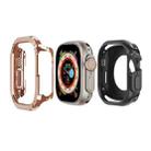 For Apple Watch Ultra 49mm 2-in-1 PC Hybrid TPU Armor Watch Case(Rose Gold) - 1