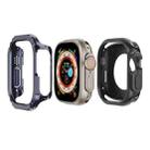 For Apple Watch Ultra 49mm 2-in-1 PC Hybrid TPU Armor Watch Case(Midnight Blue) - 1