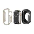 For Apple Watch Series 8 / 7 45mm 2-in-1 PC Hybrid TPU Armor Watch Case(Starlight) - 1