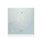 BHT-008GALW 95-240V AC 5A Smart Home Water Heating LED Thermostat With WiFi(White) - 1