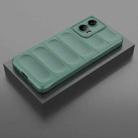 For Motorola Moto G24 4G Global Magic Shield TPU + Flannel Phone Case(Dark Green) - 2