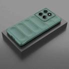 For Motorola Edge 60 Fusion 5G Global Magic Shield TPU + Flannel Phone Case(Dark Green) - 2