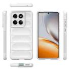 For Motorola Edge 60 Fusion 5G Global Magic Shield TPU + Flannel Phone Case(White) - 3
