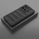 For Motorola Edge 60 Stylus 5G Global Magic Shield TPU + Flannel Phone Case(Black) - 2