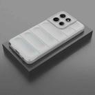 For Motorola Edge 60 Stylus 5G Global Magic Shield TPU + Flannel Phone Case(Grey) - 2