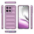For Motorola Edge 60 Stylus 5G Global Magic Shield TPU + Flannel Phone Case(Purple) - 3