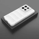 For Motorola Edge 60 Stylus 5G Global Magic Shield TPU + Flannel Phone Case(White) - 2