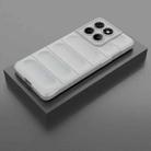 For Motorola Edge 60 Pro 5G Magic Shield TPU + Flannel Phone Case(Grey) - 2