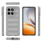 For Motorola Edge 60 Pro 5G Magic Shield TPU + Flannel Phone Case(Grey) - 3