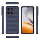 For Motorola Edge 60 Pro 5G Magic Shield TPU + Flannel Phone Case(Dark Blue) - 3