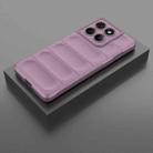 For Motorola Edge 60 Pro 5G Magic Shield TPU + Flannel Phone Case(Purple) - 2